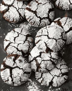 Decadent Vegan Crinkle Chocolate Cookies Recipe