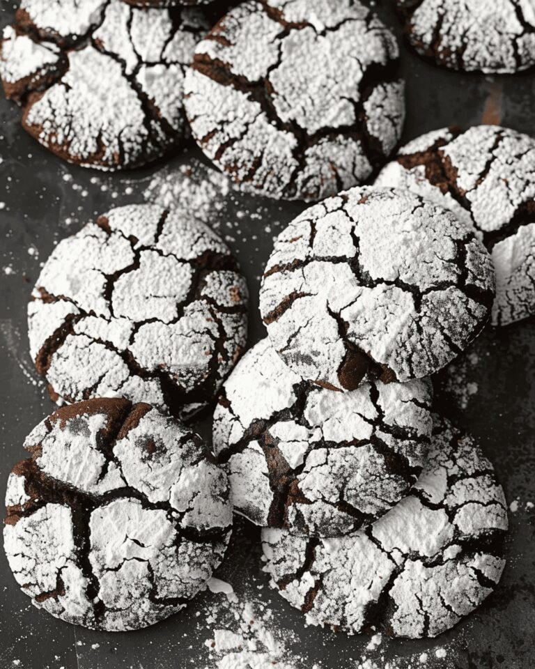 Decadent Vegan Crinkle Chocolate Cookies Recipe