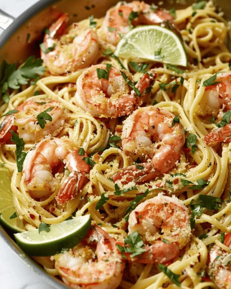 Creamy Coconut Shrimp Pasta Recipe