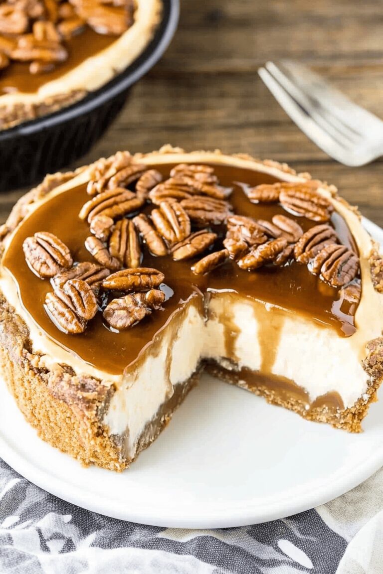 Creamy Pecan Pie Cheesecake Recipe