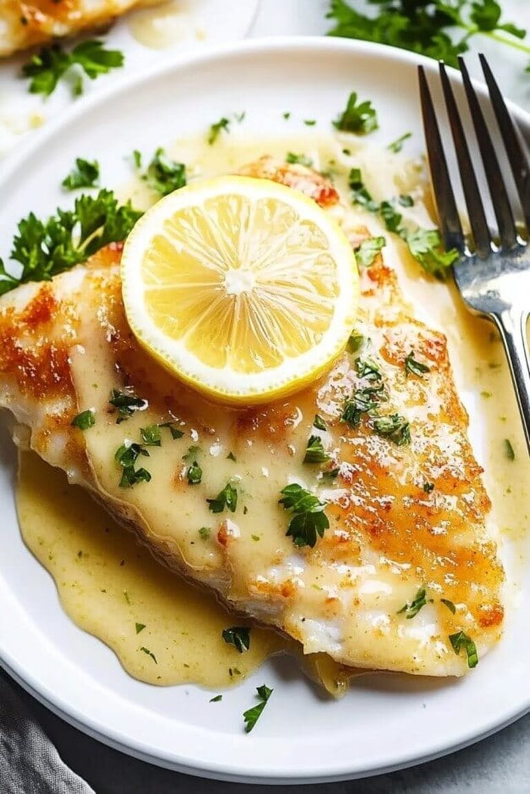 Pan Fried Tilapia With Lemon Butter Sauce Recipe