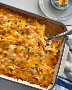 Creamy Chicken and Tortilla Casserole Recipe