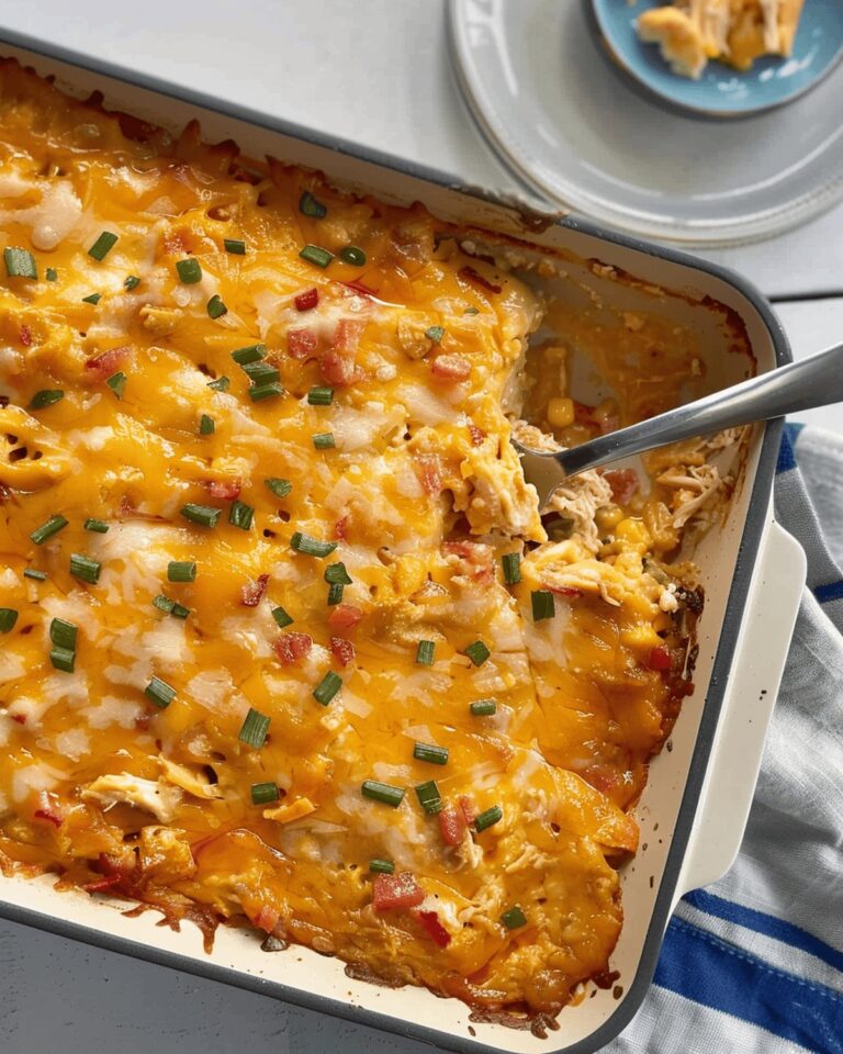 Creamy Chicken and Tortilla Casserole Recipe