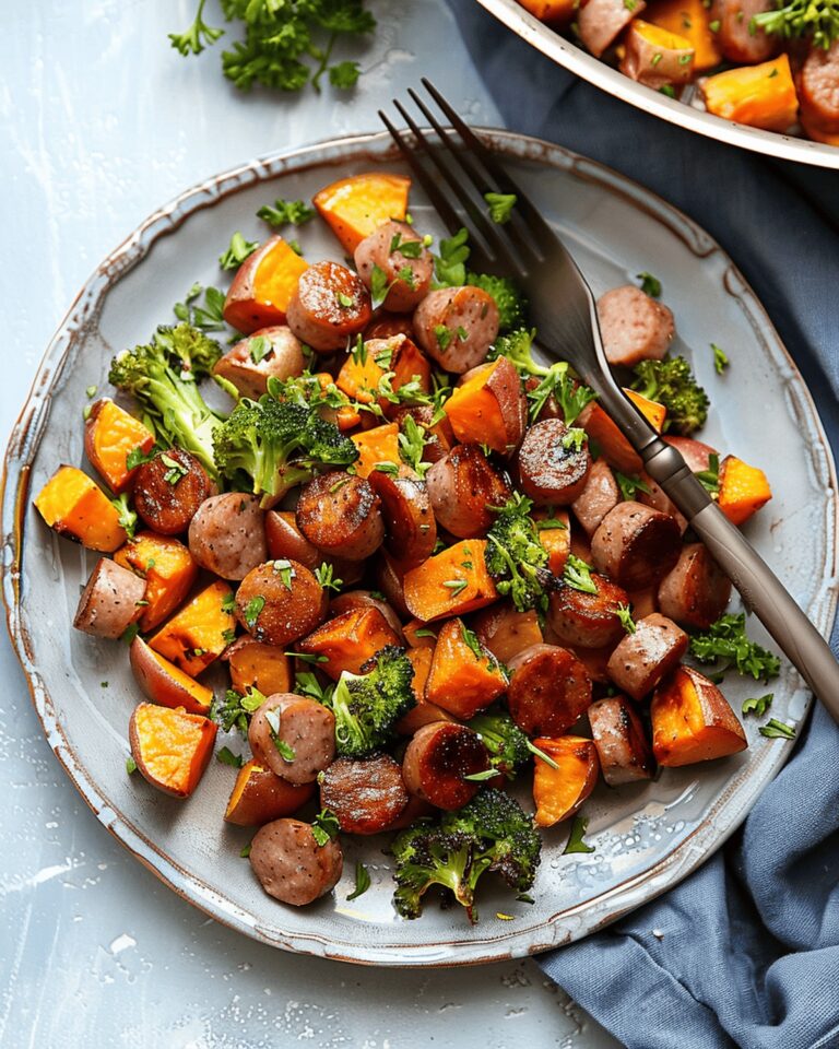 Hearty Sausage and Sweet Potatoes Recipe