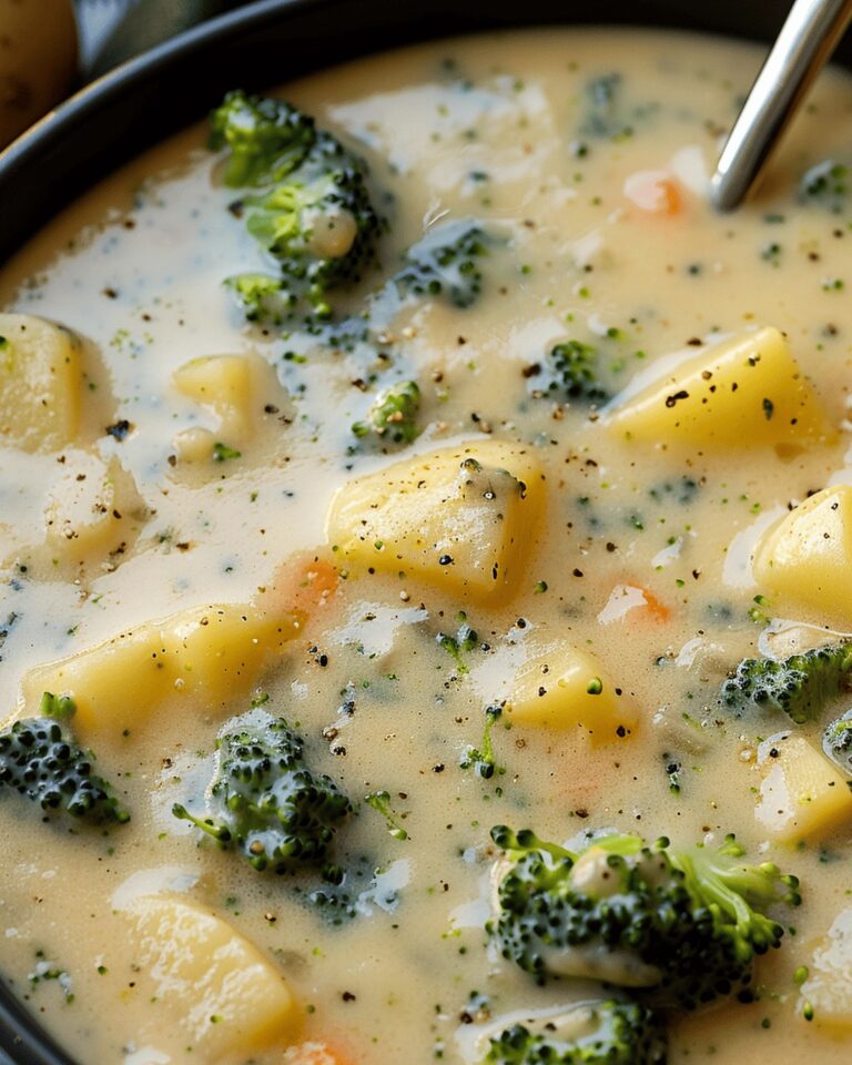 Cheesy Cheddar Broccoli Potato Feast Recipe