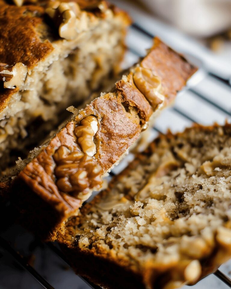 Decadent Banana Nut Bread Recipe