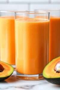 Low Carb Keto Papaya Smoothie Recipe