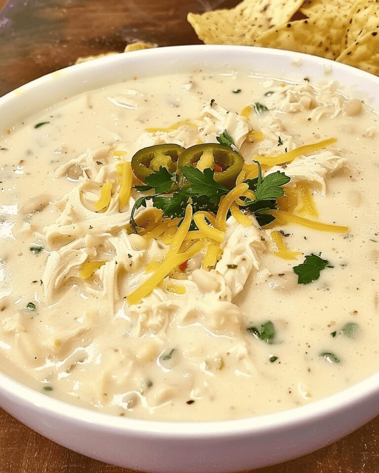 Velvety White Chicken Chili Recipe