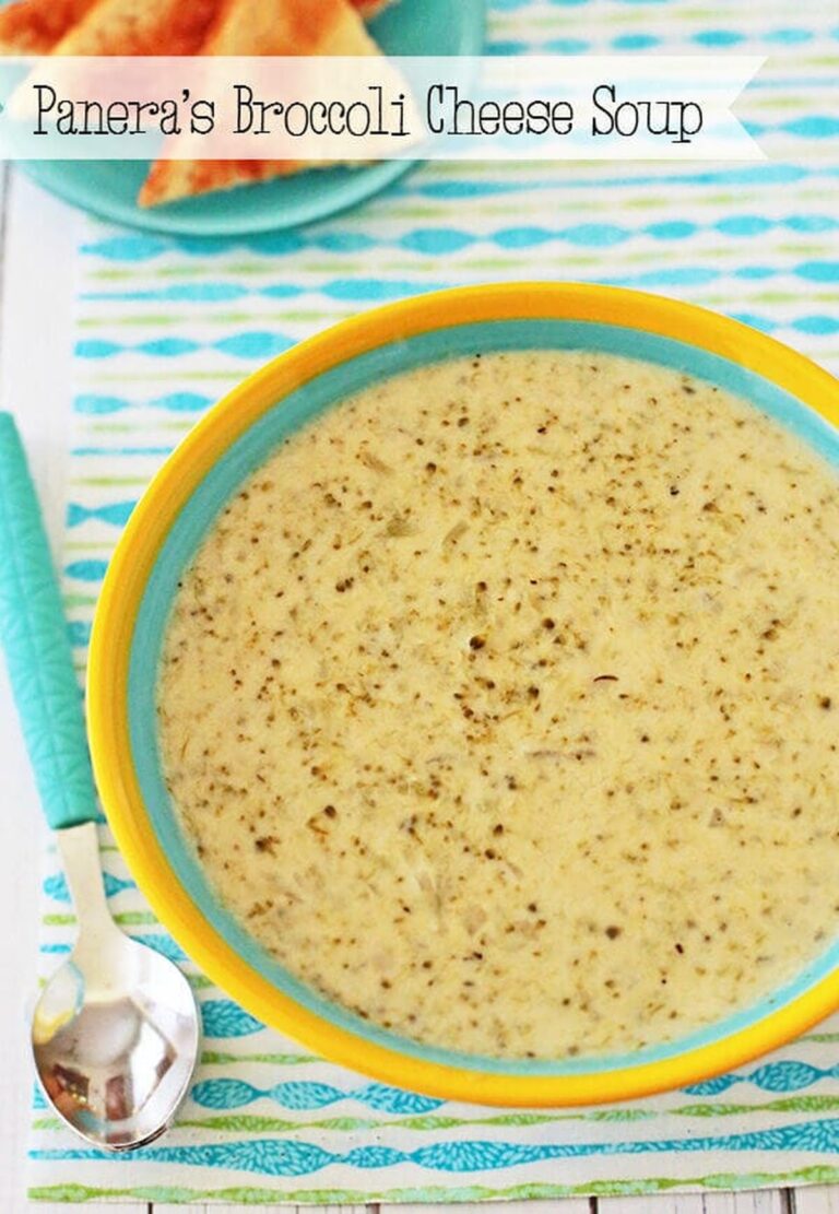 Paneras Broccoli Cheddar Soup Recipe