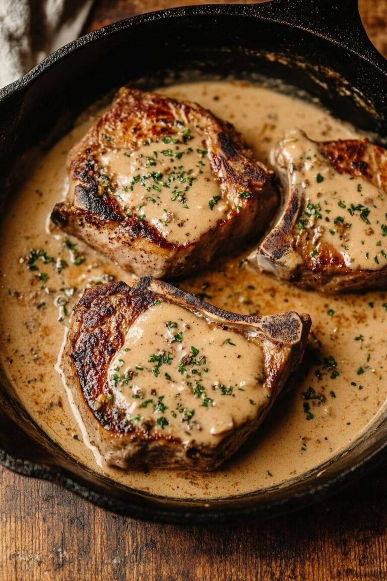 Smothered Pork Chops Recipe
