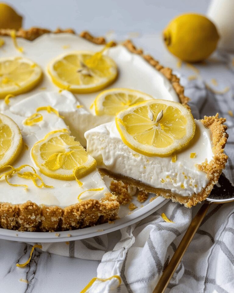 Zesty Lemon Pie Recipe