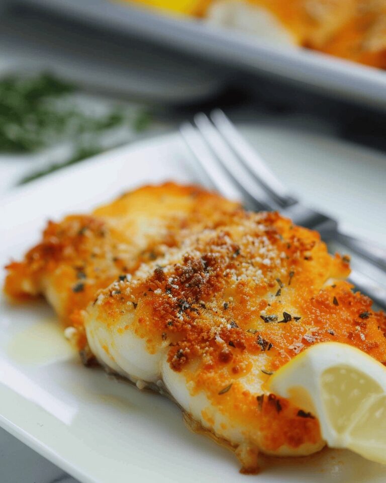 Crispy Parmesan Crusted Cod Recipe