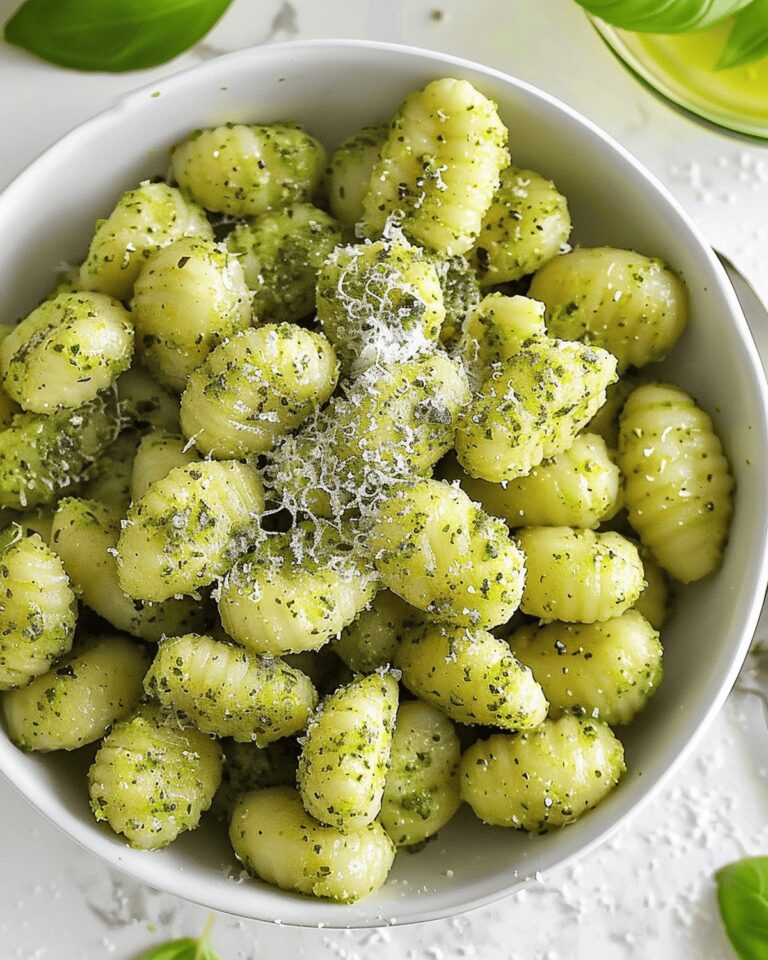 Pesto Gnocchi Recipe