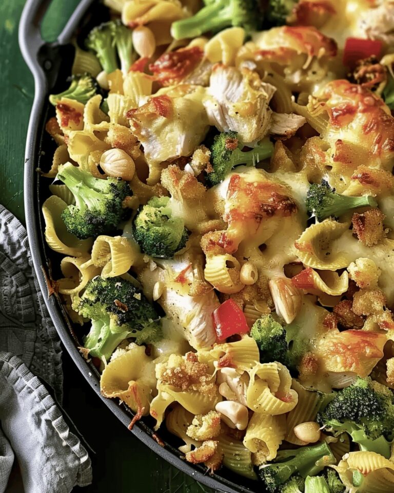 Creamy Tortellini & Chicken Divan Bake Recipe