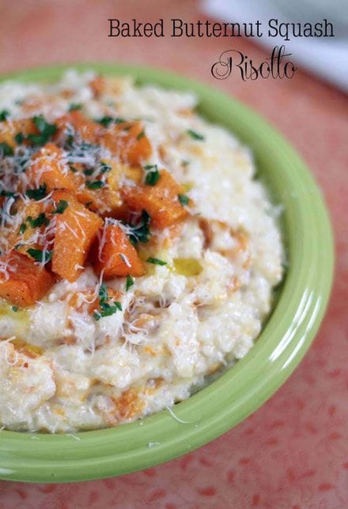 Baked Butternut Squash Risotto Recipe
