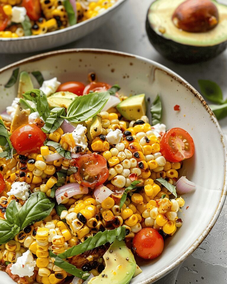 Zesty Corn Salad with Avocado Recipe