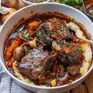 French Style Braised Short Ribs Recipe