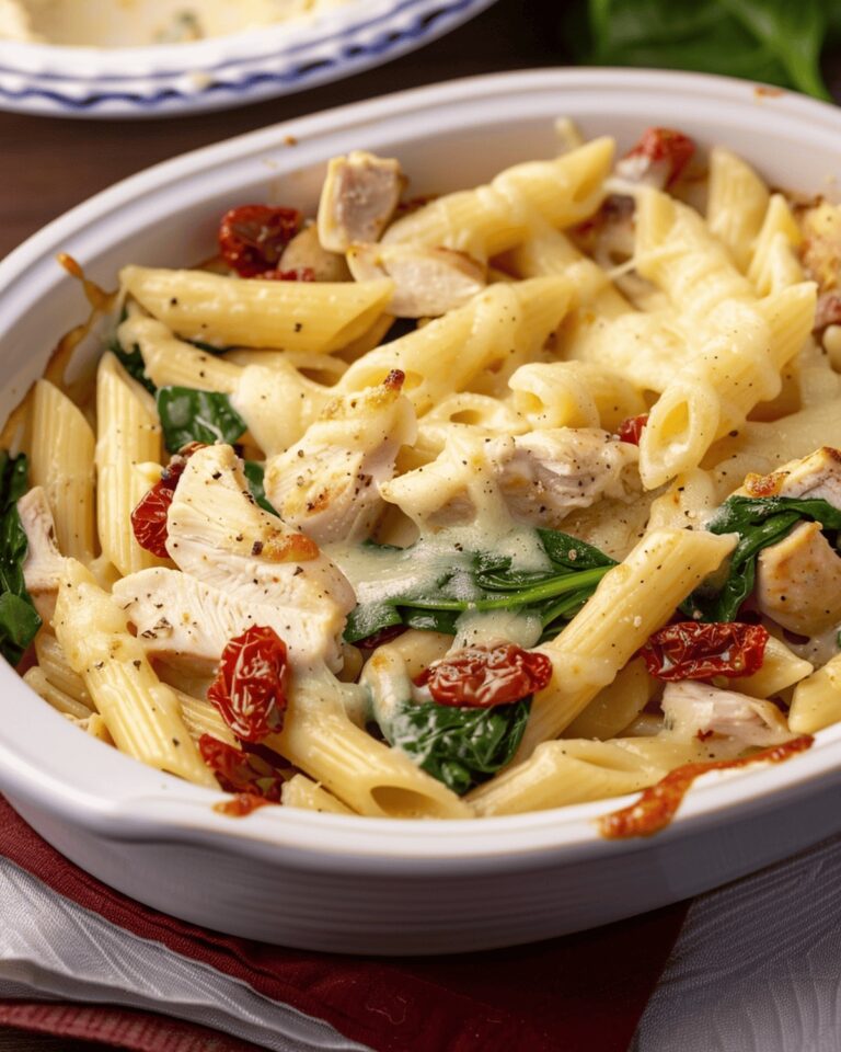 Rustic Tuscan Chicken Pasta Recipe
