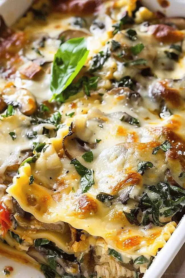 Why Chicken, Mushroom, and Spinach Lasagna Is Worth Making
