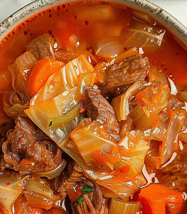 How to Make a Rich Cabbage and Beef Broth
