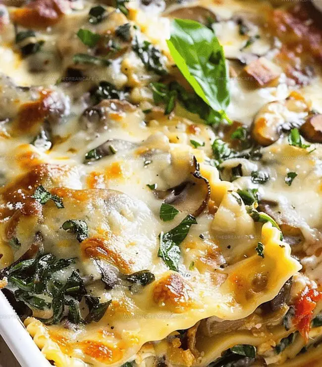 Chicken, Mushroom, and Spinach Lasagna: Step-by-Step Guide