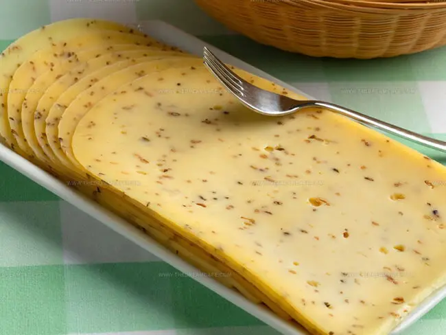 Gouda Cheese With Cumin Seeds